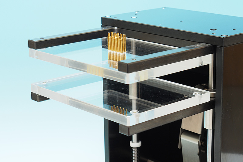 Manually operated inspection fixtures