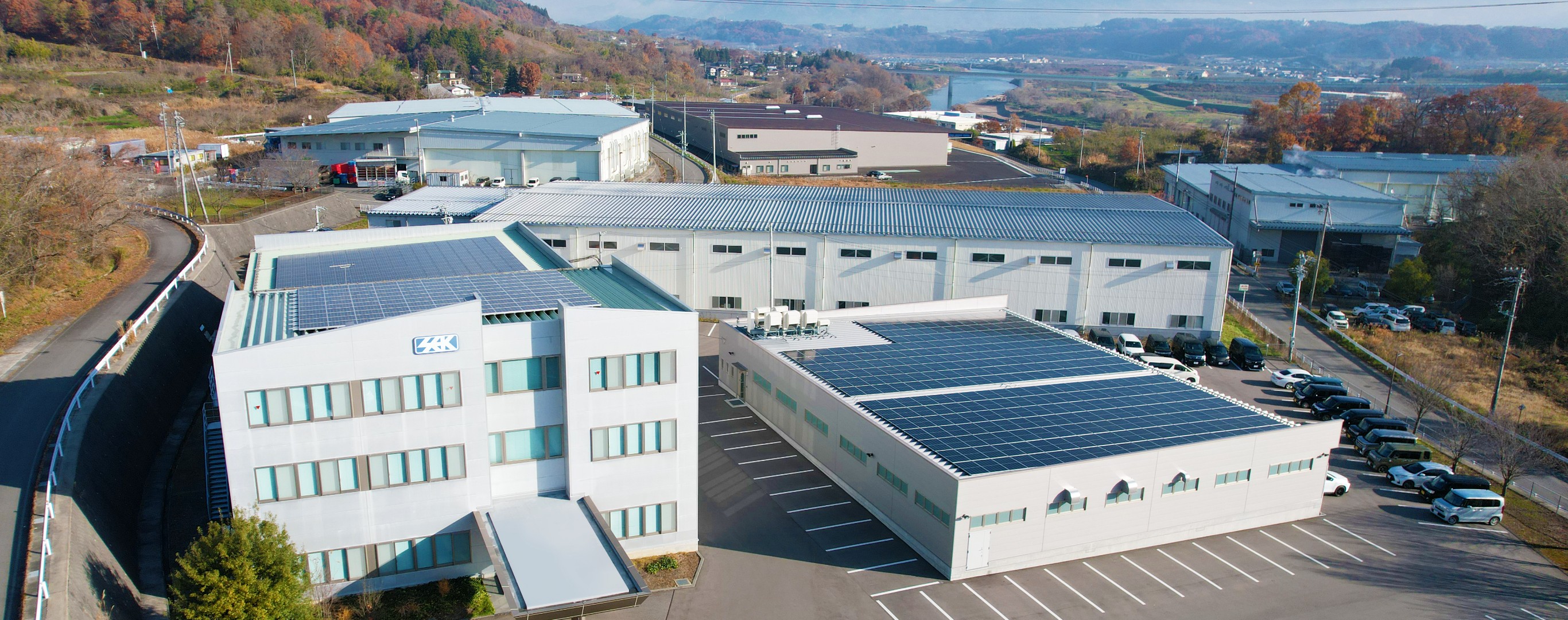 長野工場の外観