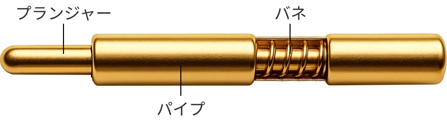コンタクトプローブの製品イラスト